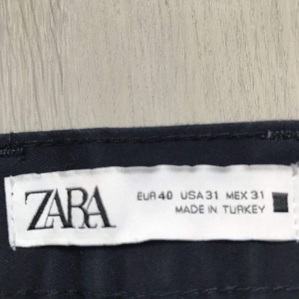 ZARA BLUE TWILL JEANS SLIM FIT FIVE POCKETS MENS 31